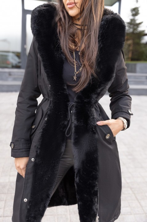 Dámská bunda PATRISIA BLACK, Barva: černá, IVET.EU - Stylové oblečení