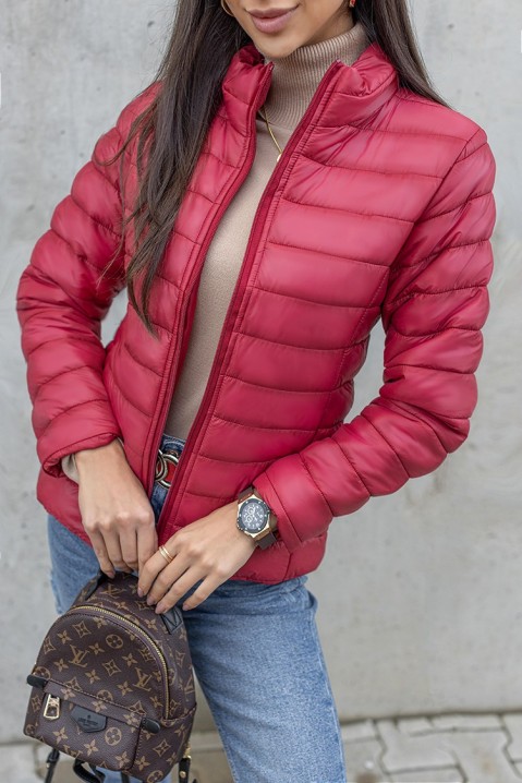 Dámská bunda RENIKA BORDO, Barva: bordová, IVET.EU - Stylové oblečení