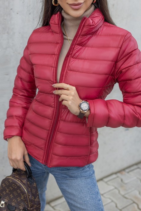 Dámská bunda RENIKA BORDO, Barva: bordová, IVET.EU - Stylové oblečení