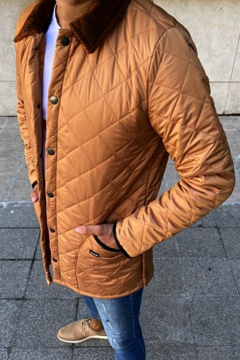 Pánska bunda ZALMAN CAMEL, Farba: svetlohnedá, IVET.EU - Štýlové oblečenie