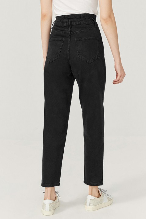 Dámske jeansy KARIFA BLACK, Farba: čierna, IVET.EU - Štýlové oblečenie
