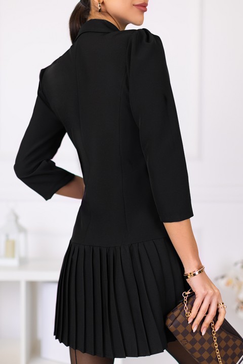 Šaty KRISTINA BLACK, Farba: čierna, IVET.EU - Štýlové oblečenie