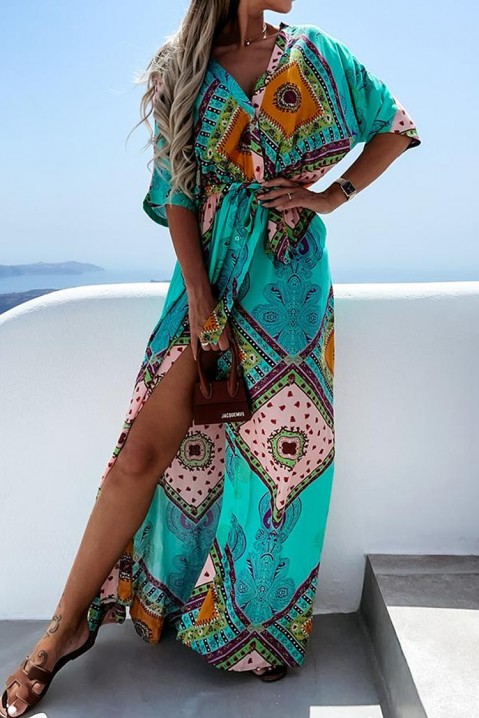 Φόρεμα BOHOLMA TURQUA, Χρώμα: χρωματιστό, IVET.EU - Εκπτώσεις έως -80%