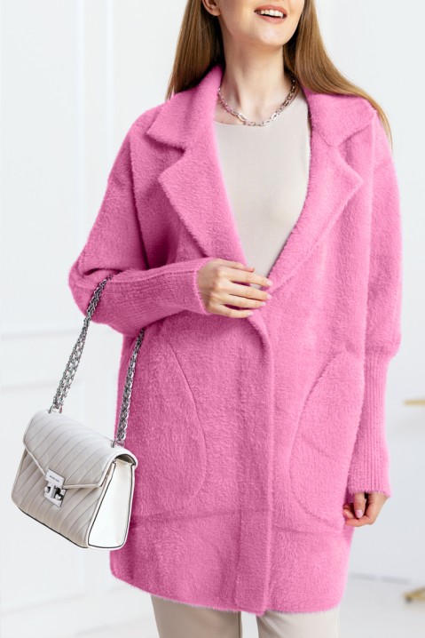 Moteriškas paltas LIORA PINK, Spalvos: rožinė, IVET.EU - Madinga apranga