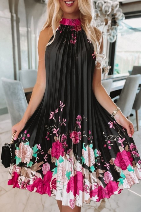 Šaty MIRTONA BLACK, Barva: mnohobarevná, IVET.EU - Stylové oblečení