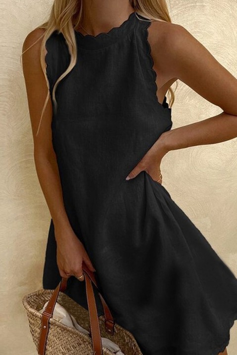 Šaty RUZANIA BLACK, Barva: černá, IVET.EU - Stylové oblečení