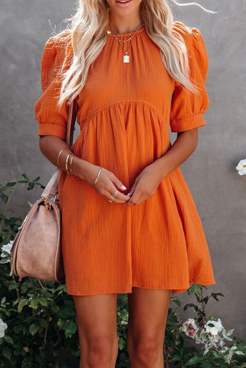 Φόρεμα BELHOMA ORANGE, Χρώμα: πορτοκαλί, IVET.EU - Εκπτώσεις έως -80%