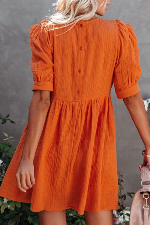 Φόρεμα BELHOMA ORANGE, Χρώμα: πορτοκαλί, IVET.EU - Εκπτώσεις έως -80%