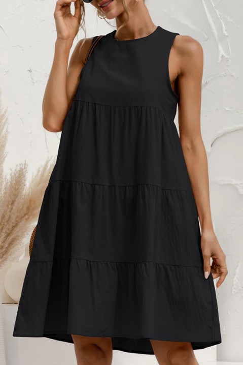 Šaty LOGERA, Barva: černá, IVET.EU - Stylové oblečení