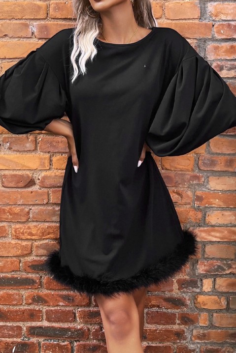 Šaty PUDRESA, Barva: černá, IVET.EU - Stylové oblečení