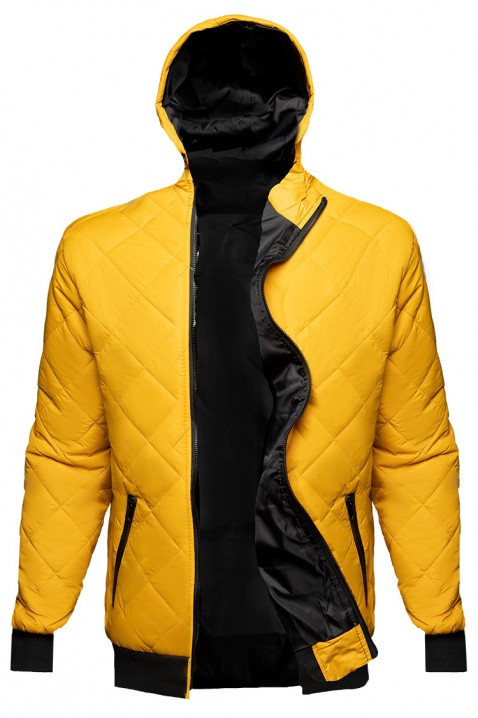 Pánská bunda BENITO MUSTARD, Barva: hořčicová, IVET.EU - Stylové oblečení