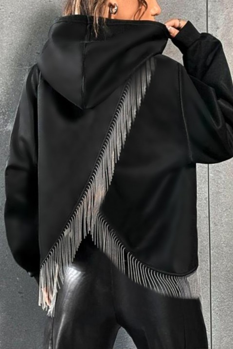 Moteriškas džemperis BODERSA BLACK, Spalvos: juoda, IVET.EU - Madinga apranga
