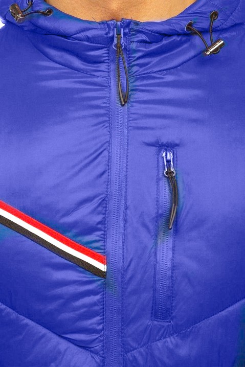 Pánska bunda VITORIO NAVY, Farba: tmavomodrá, IVET.EU - Štýlové oblečenie