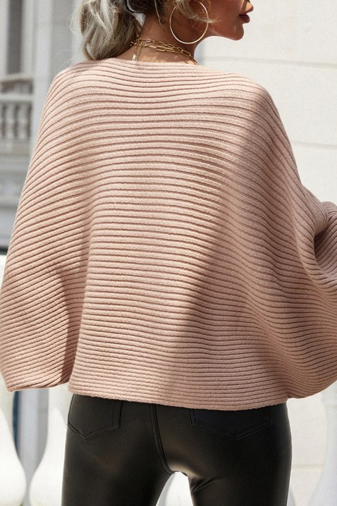 Moteriškas megztinis TIMEDA BEIGE, Spalvos: smėlio, IVET.EU - Madinga apranga