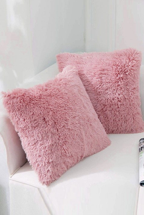 Povlak na polštář DEVINDA PINK 40x40 cm, Barva: ružová, IVET.EU - Stylové oblečení