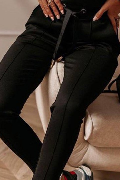 Dámské sportovní kalhoty STRAVIVA BLACK, Barva: černá, IVET.EU - Stylové oblečení
