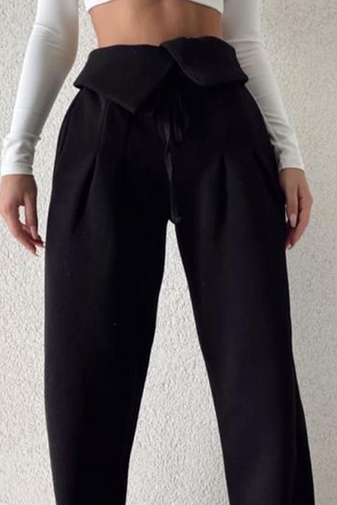 Dámské kalhoty BILMA BLACK, Barva: černá, IVET.EU - Stylové oblečení