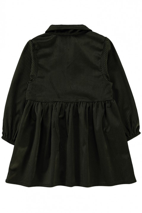 Dívčí šaty ELIDARA KHAKI, Barva: khaki, IVET.EU - Stylové oblečení