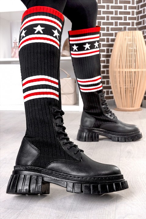 Dámské boty AMERINA BLACK, Barva: černá, IVET.EU - Stylové oblečení