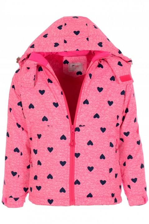 Bunda pro dívku HARDITSA PINK, Barva: ružová, IVET.EU - Stylové oblečení