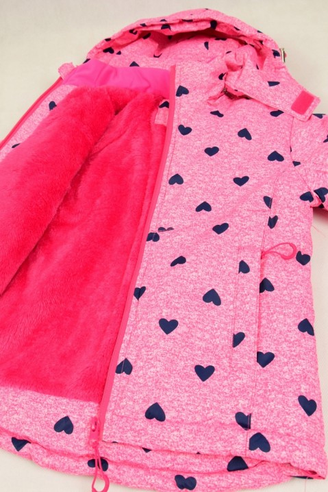 Bunda pro dívku HARDITSA PINK, Barva: ružová, IVET.EU - Stylové oblečení