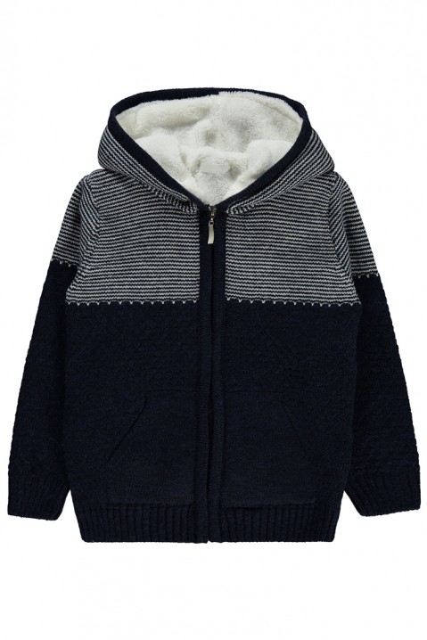 Vestička pro chlapce KNIT NAVY, Barva: tmavomodrá, IVET.EU - Stylové oblečení