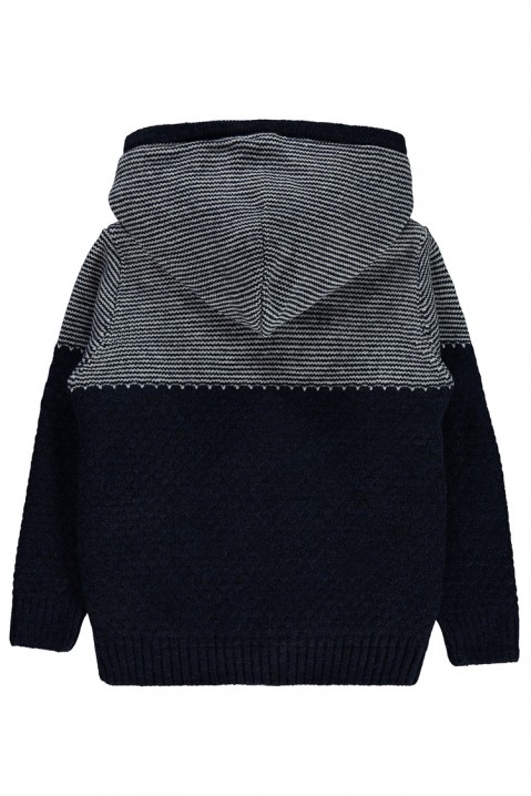 Vestička pro chlapce KNIT NAVY, Barva: tmavomodrá, IVET.EU - Stylové oblečení