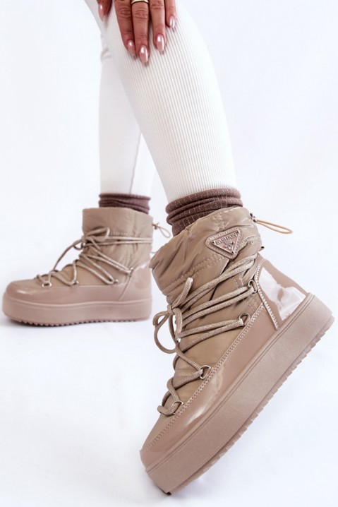 Sněhule VINDOLA BEIGE, Barva: béžová, IVET.EU - Stylové oblečení