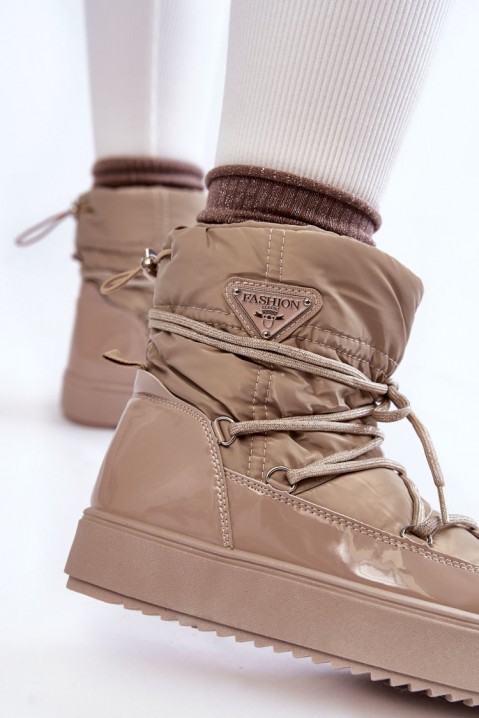 Sněhule VINDOLA BEIGE, Barva: béžová, IVET.EU - Stylové oblečení