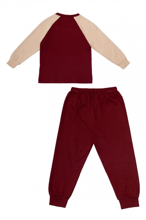 Pyžamo pro chlapce TURTLE, Barva: bordová, IVET.EU - Stylové oblečení