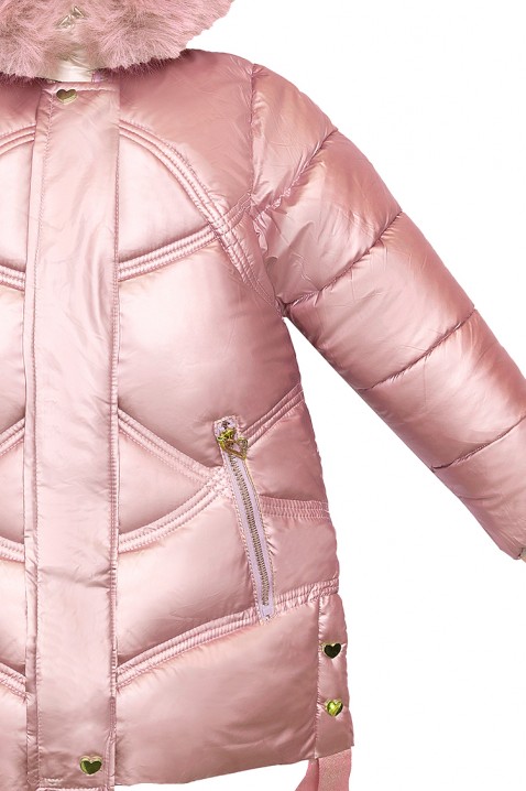 Dívčí bunda GLAMOURY PINK, Barva: ružová, IVET.EU - Stylové oblečení