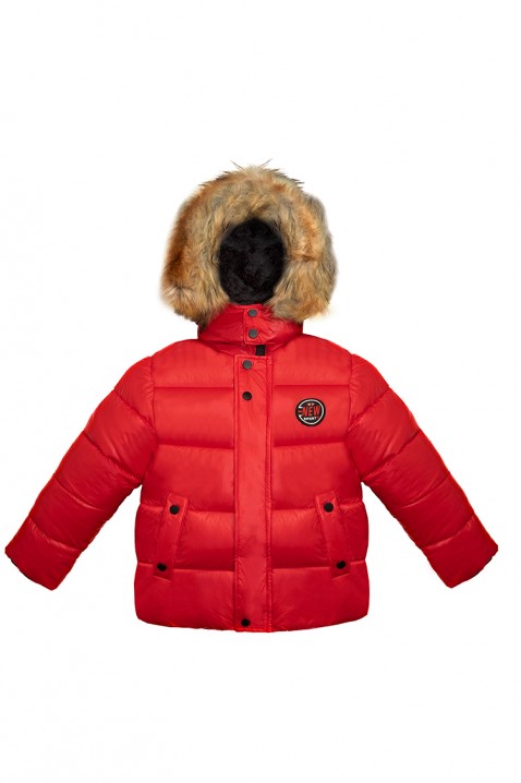 Chlapecká bunda SANTORE RED, Barva: červená, IVET.EU - Stylové oblečení