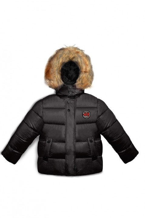 Chlapecká bunda SANTORE BLACK, Barva: černá, IVET.EU - Stylové oblečení