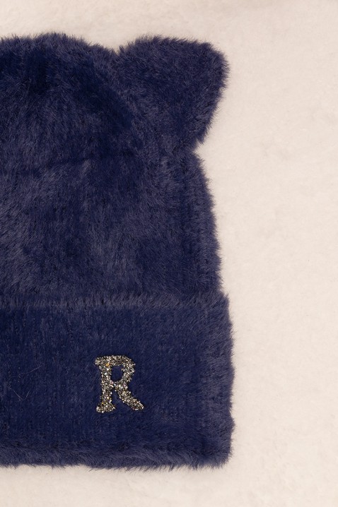 Čepice pro dívku KITTENY NAVY, Barva: tmavomodrá, IVET.EU - Stylové oblečení