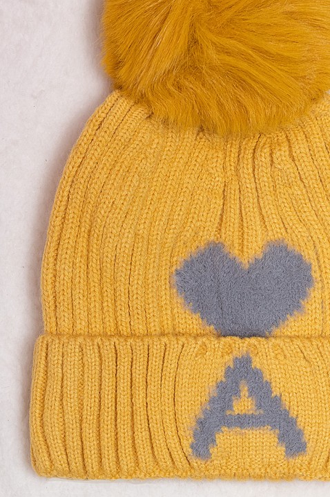 Souprava pro dívky HEARTENA YELLOW, Barva: žlutá, IVET.EU - Stylové oblečení