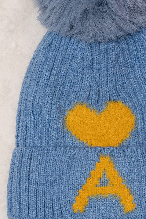 Souprava pro dívky HEARTENA BLUE, Barva: světlemodrá, IVET.EU - Stylové oblečení