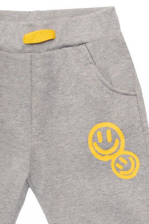 Kalhoty pro chlapce FACYNO GREY, Barva: šedá, IVET.EU - Stylové oblečení