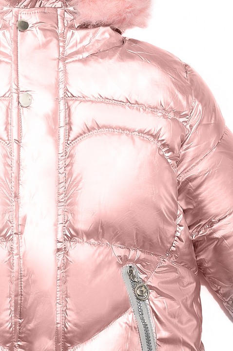 Dívčí bunda SHININY PINK, Barva: ružová, IVET.EU - Stylové oblečení