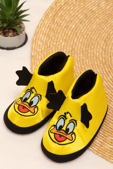 Dětské pantofle DUCKY, Barva: žlutá, IVET.EU - Stylové oblečení