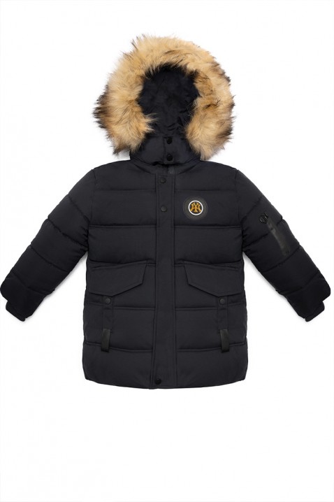 Chlapecká bunda PROTERO BLACK, Barva: černá, IVET.EU - Stylové oblečení