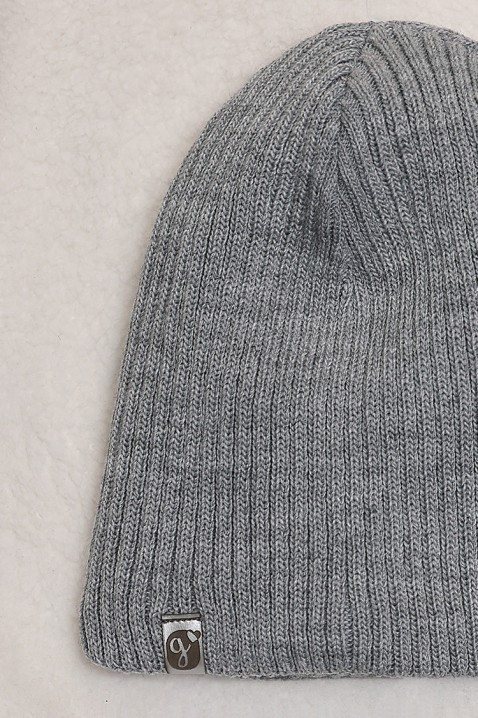 Souprava čepice a šály NIKEY GREY, Barva: šedá, IVET.EU - Stylové oblečení