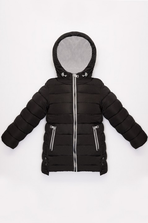 Dívčí bunda PRINCIPETA BLACK, Barva: černá, IVET.EU - Stylové oblečení