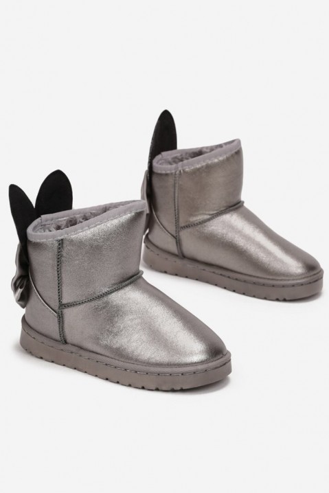 Boty pro dívky AFTHIALA GREY, Barva: šedá, IVET.EU - Stylové oblečení