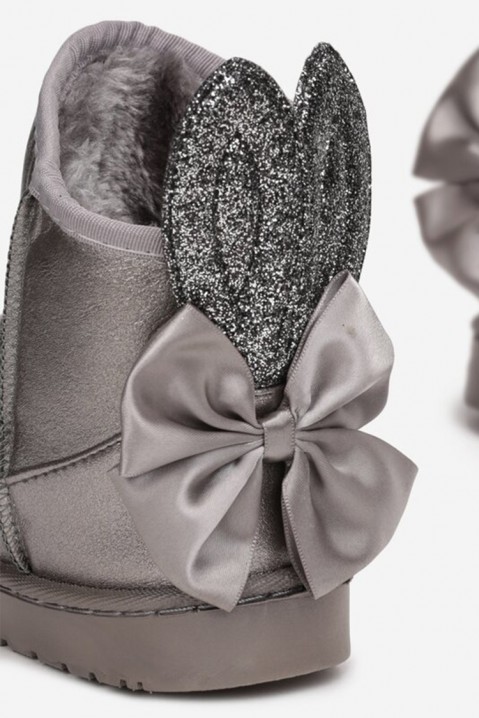 Boty pro dívky AFTHIALA GREY, Barva: šedá, IVET.EU - Stylové oblečení