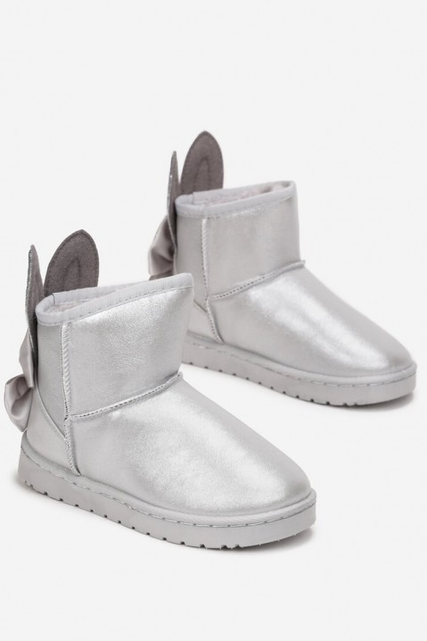 Boty pro dívky AFTHIALA SILVER, Barva: štříbrná, IVET.EU - Stylové oblečení