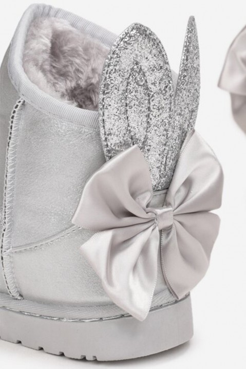 Boty pro dívky AFTHIALA SILVER, Barva: štříbrná, IVET.EU - Stylové oblečení