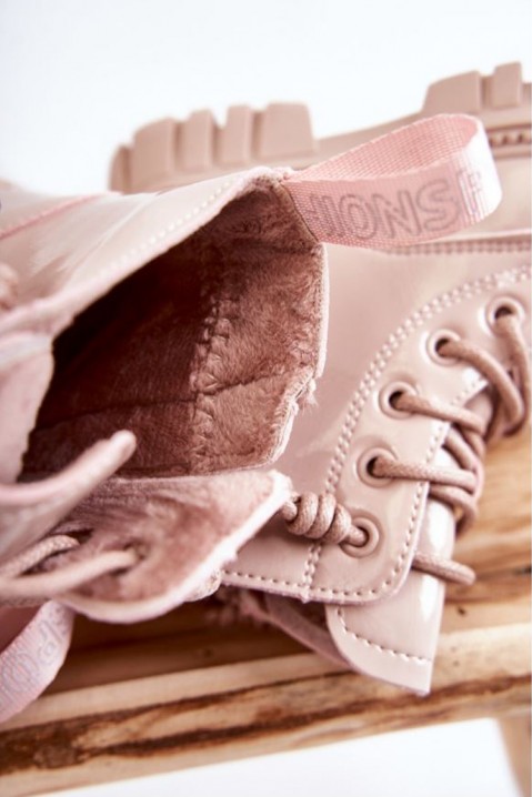 Boty pro dívky FASHIONISTA BEIGE, Barva: béžová, IVET.EU - Stylové oblečení