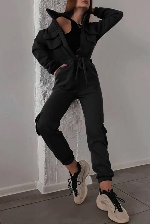 Dámská kombinéza MANONA BLACK, Barva: černá, IVET.EU - Stylové oblečení