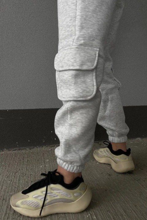 Dámská kombinéza MANONA GREY, Barva: šedá, IVET.EU - Stylové oblečení