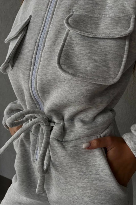 Dámská kombinéza MANONA GREY, Barva: šedá, IVET.EU - Stylové oblečení